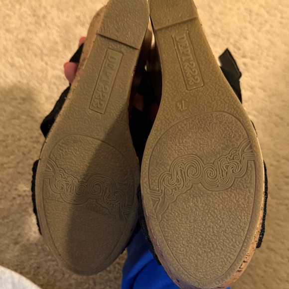 Chic Black Lace Women's Sandals - Picture 5 of 5